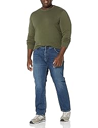 Amazon Essentials Men's Long-Sleeve Crewneck