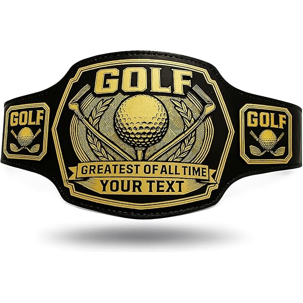 golf championship belt