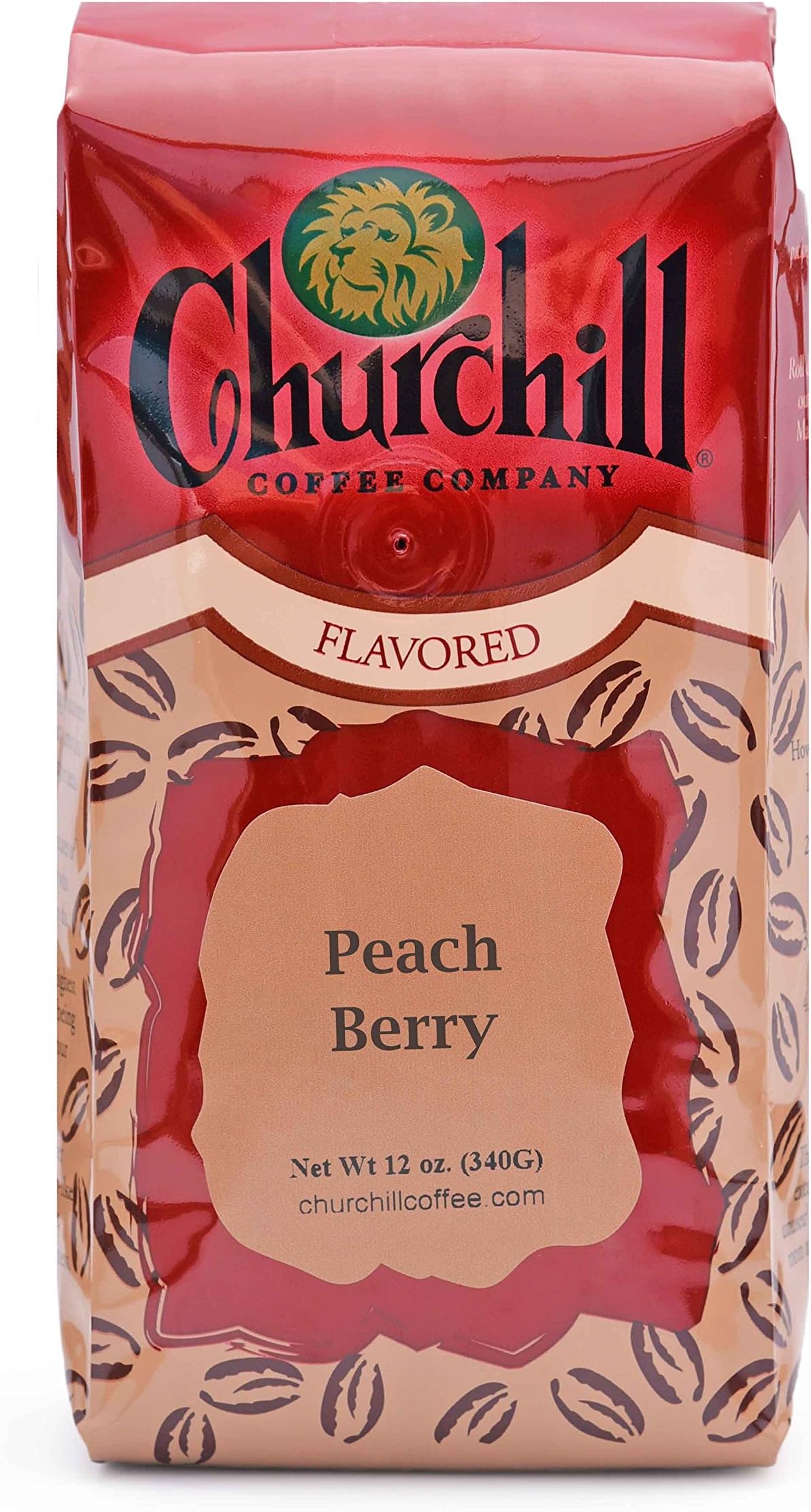 Churchill Coffee Peach Berry 12 oz - Ground
