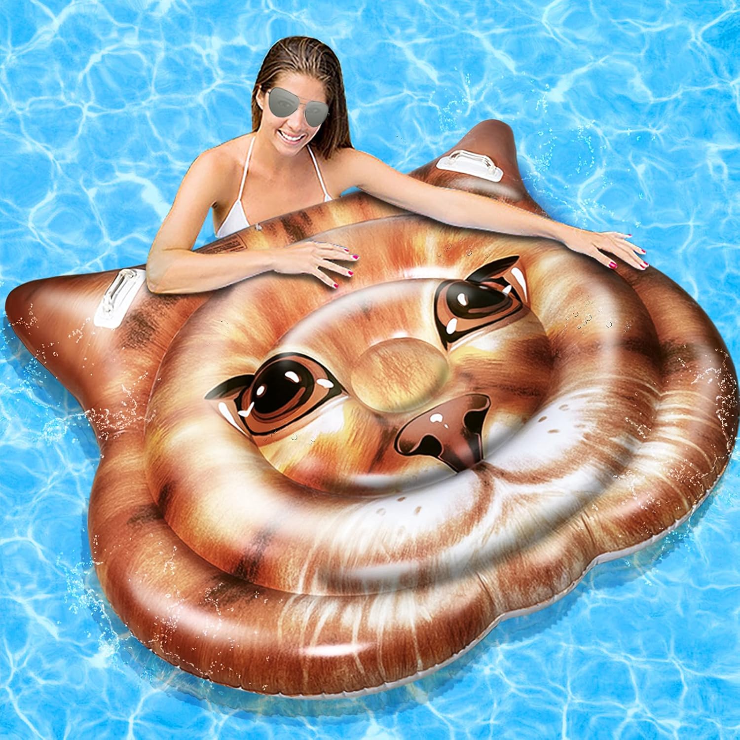 Giant Inflatable Pool Floats Cat Pool 