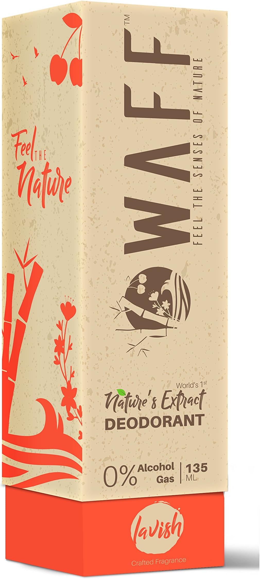 WAFF World's First Nature's Extract Deodorant- Lavish For Men