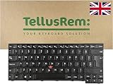 TellusRem UK Non-Backlit Keyboard for Lenovo Thinkpad T460s T470s