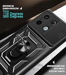 CSmall for Xiaomi Redmi Note 13 4G Case with Slide