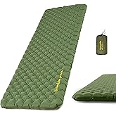 Naturehike 25oz Ultralight Sleeping Pad, Insulated Inflatable Sleeping Pad 4.6R, Lightweight Sleeping Mat for Camping, Hiking, Backpacking, with Air Pump Sack