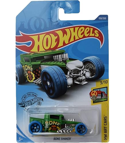 Amazon.com: Hot Wheels HW 50 RACE TEAM 1/10, BLUE BONE SHAKER 258