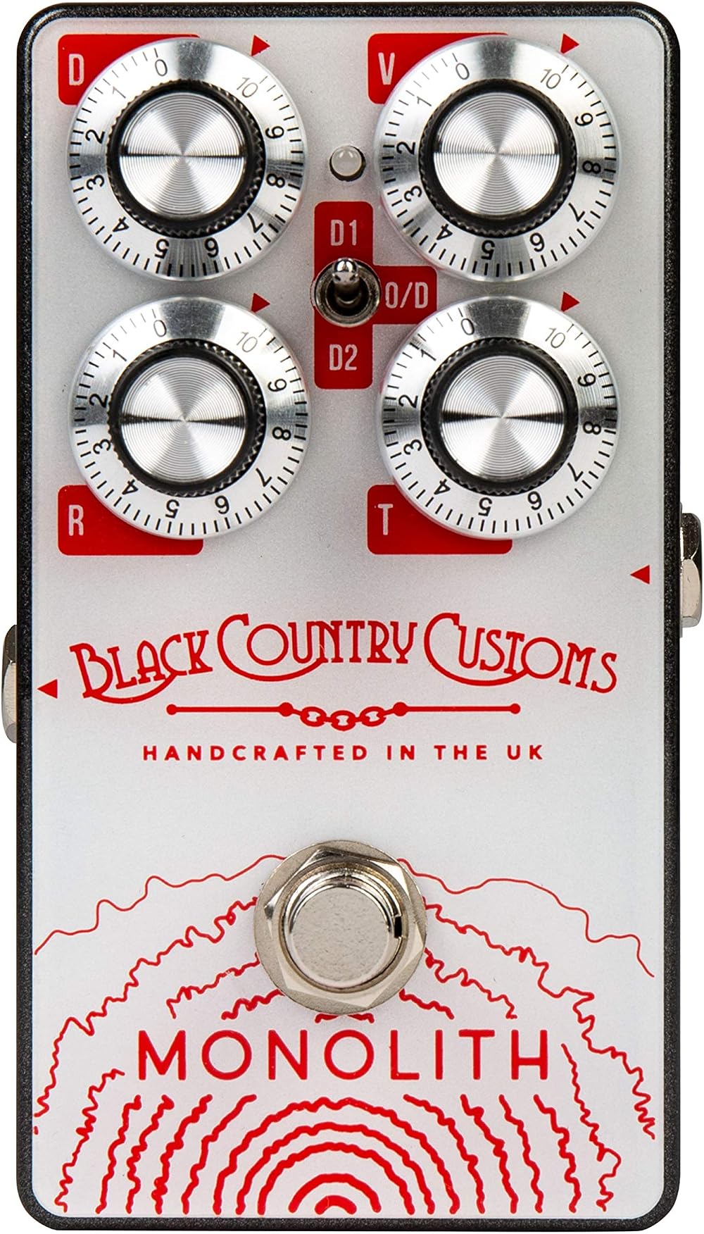 Laney Black Country Customs Monolith Distortion Pedal Boutique Effect