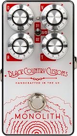 Laney Black Country Customs Monolith Distortion Pedal Boutique Effect
