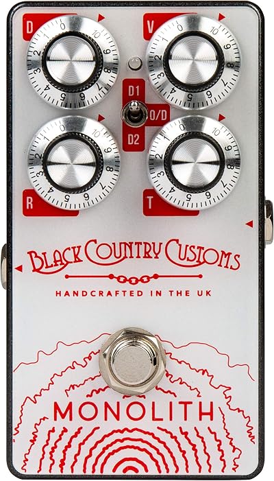 Laney Black Country Customs Monolith Distortion Pedal Boutique Effect