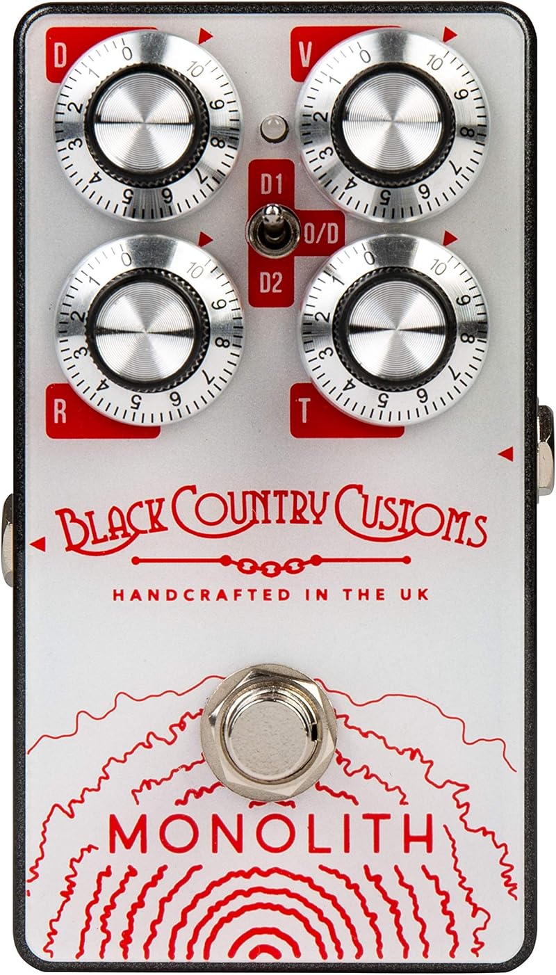 Laney Black Country Customs Monolith Distortion Pedal Boutique Effect