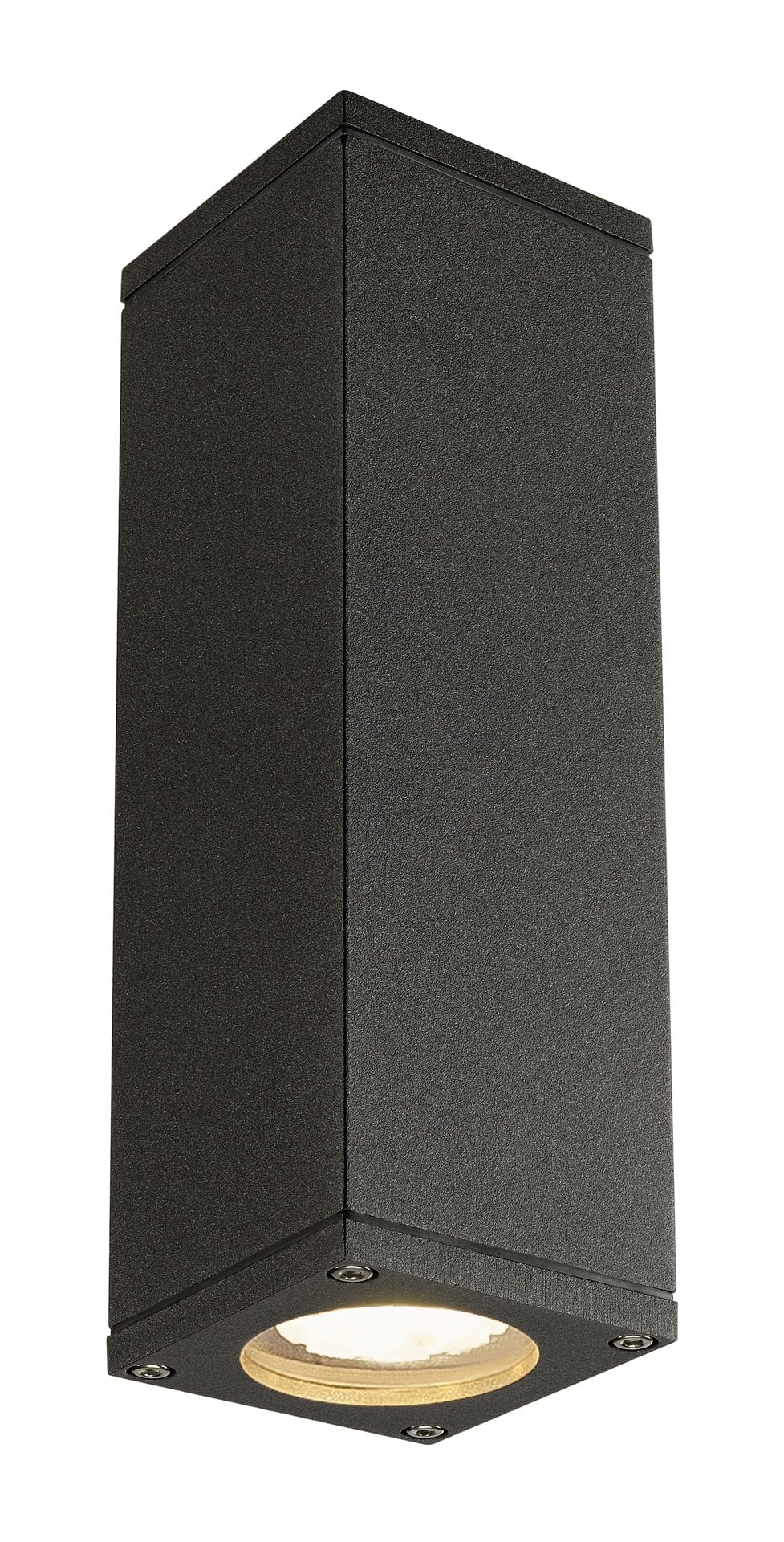 SLV Surface-Mounted Wall Light Theo/Illumination for Walls, Paths, entrances, LED Outdoor spot, Surface-Mounted Outdoor Light, Garden lamp / GU10 IP44 35W Anthracite