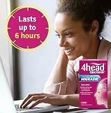 4HEAD QuickStrip Hydro Gel Strips 4 count Migraine Relief view 4