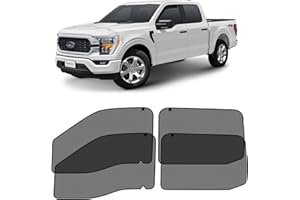 CLIM ART Magnetic Car Window Sunshade for Ford F150 2021-2024 SuperCrew, Side Glass Covers Screen, Block Sun Rays Curtains, Window Shield Sun Shade for Baby in Cars, Camping Accessories - MS0122