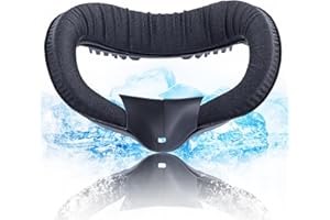 DESTEK Cooling Face Pad Compatible with Quest 2, Including Facial Interface and Removable Nose Guard - Accessories for Oculus/Meta Quest 2 - Face Cushion Face Cover Replacement
