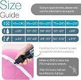 Core Balance Anti Burst Gym Ball 45-85cm with Pump Pink view 5