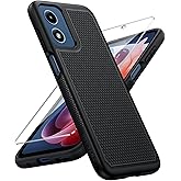 FNTCASE for Motorola Moto G-Play-2024 Case: Dual Layer Protective Heavy Duty Cell Phone Cover Shockproof Rugged with Non Slip