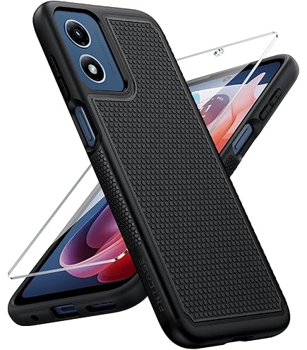 YIFNTAN Lot De 2 Protecteurs D'écran En Verre Trempé Pour Motorola