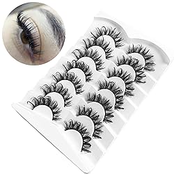Wispy Lashes Wet Look NINGLASH D Curl False