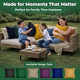 Rohi Waterproof Outdoor Cushions 4 Pack 18x18 Dark Green with Inserts view 4