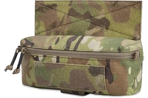 PETAC GEAR Tactical Mini Drop Pouch Fanny Pack Tool Pouch for Tactial Vest Chest Rig