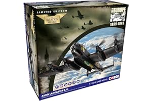 Corgi AA32629 Avro Lancaster BIII, ED763 ‘KC-Z’ “Honor” - Diecast Planes & Aircraft Models for Ages 14+, Die Cast Aeroplane - Detailed Scale Model for Adult Aviation Collectors
