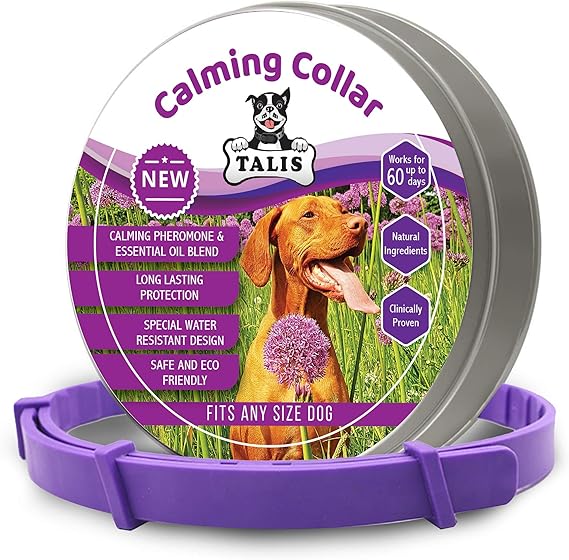 Calming Collar for Dogs Made with Natural Ingredient to