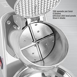Electric Ice Shaver 4 Blades Ice Crusher Shaver
