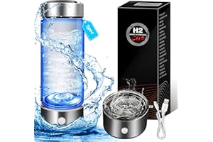 AIRDINBOR Hydropures Hydrogen Water Bottle, Hydrogen Water Bottle Generator, 3Min Quick Electrolysis, Suitable for Travel, Exercise, Gift for Love