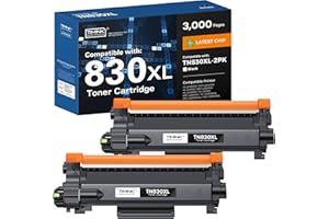 Compatible TN830XL Toner Cartridges Replacement for Brother TN830 TN-830XL 830XL Toner Cartridge Work with Brother HL-L2460DW