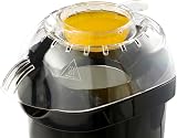 VonShef Popcorn Maker 1200W Air Popper One Touch Operation Black view 5