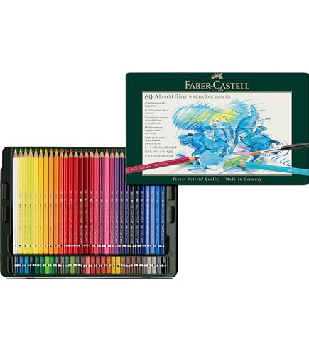 Amazon.com: Faber-Castell Albrecht Durer Watercolor Pencils Set of 120
