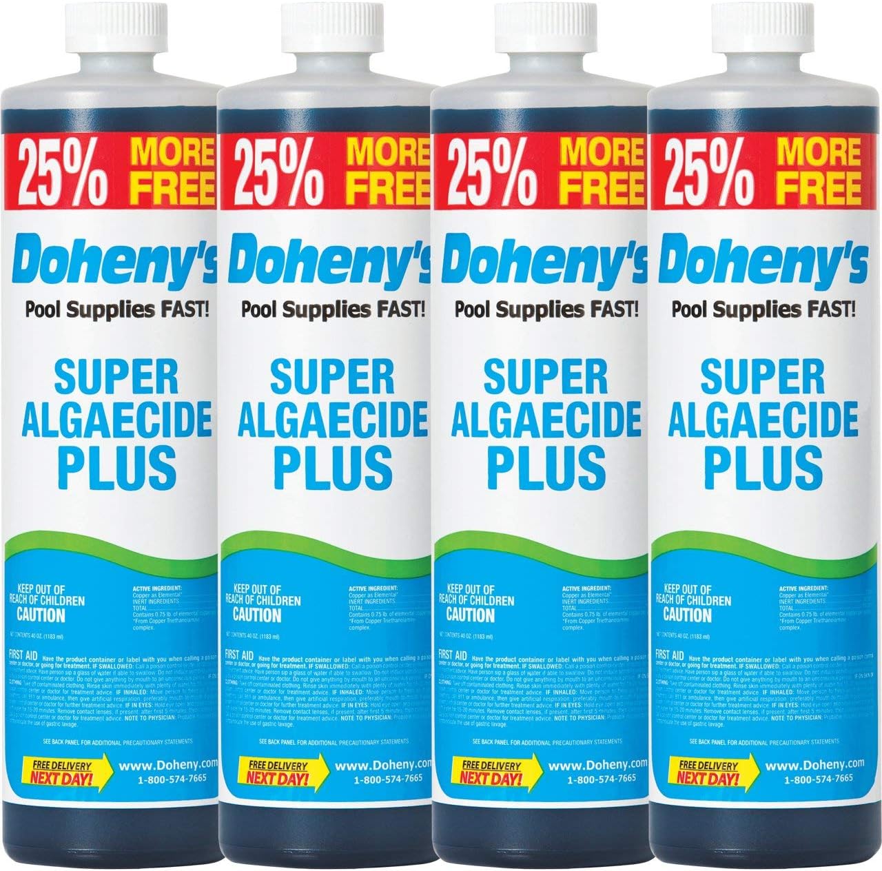 Doheny's Super Algaecide Plus (4 Qts. + 32 Fl. Oz. Free)