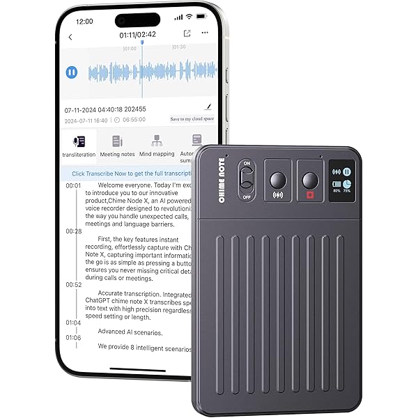 Amazon.com: PLAUD Note AI Voice Recorder, App Control, Transcribe 