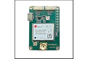 ZED-F9P High-Precision Breakout Carrier Board Module Tracker | No Soldering Required | Breadboardable | Contains a Rechargeab