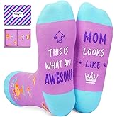 HAPPYPOP Mothers Day Gifts Socks - Gifts for Mom Wife Sister, Mother in Law Socks