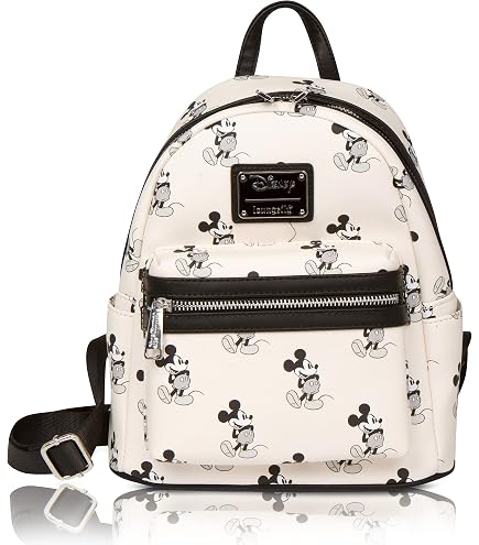 Amazon.com | Loungefly Disney Mickey Mouse Figural Denim Mini