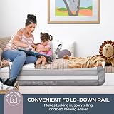 Dreambaby Nicole Bed Guard Rail Extra Wide 150cm Tall 50cm Fits King Beds view 4