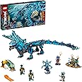 LEGO NINJAGO Water Dragon Toy, 71754 Building Set with 5 Minifigures and Weapons, Ninja Gifts for 9 Plus Years Old Kids, Boys & Girls