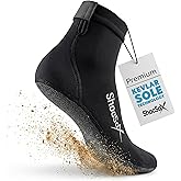 ShocSox Sand Socks for Beach Volleyball & Soccer – Reinforced Sand Volleyball Socks with No-Holes Soles & Maximum Protection