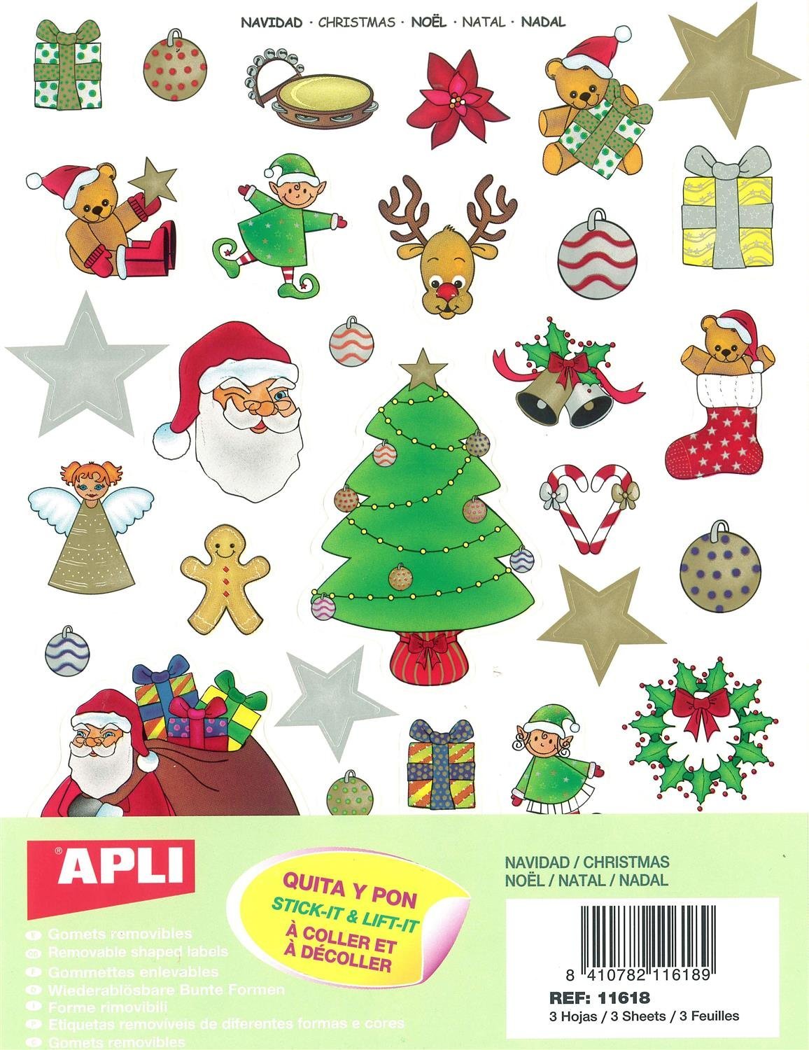 APLI Christmas 3 hojas