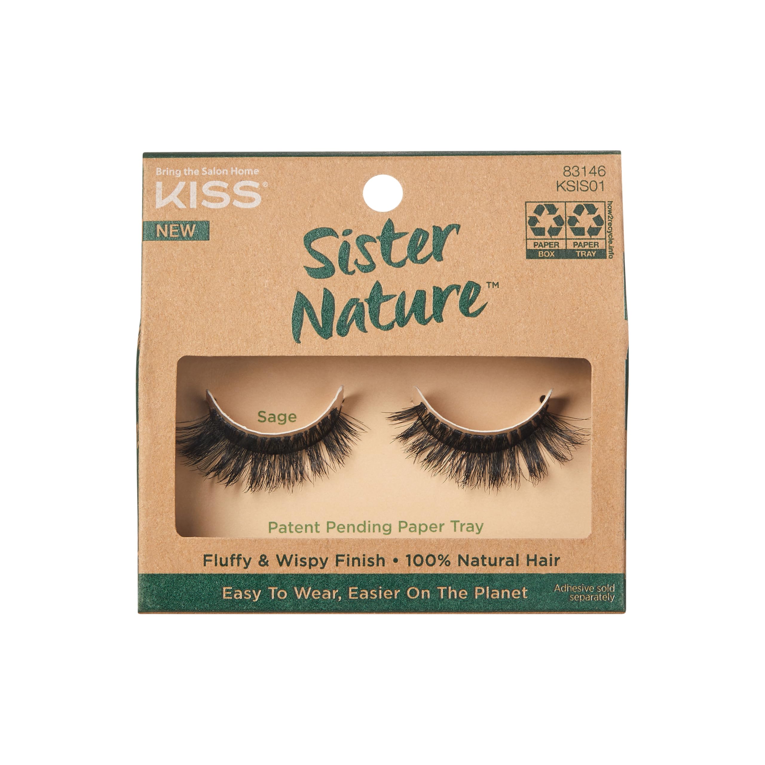 KISS Sister Nature Lash 01 Sage — image 1