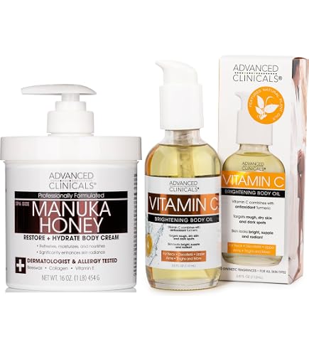 Amazon.com : Advanced Clinicals Manuka Honey Hydrating Cream +
