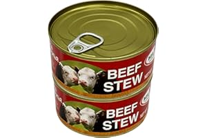 TEAMORE Belmont - Tushonka - Premium Quality Beef Stew – Traditional Canned Meat Stew – Tender Beef Chunks in Savory Broth, 9.9 oz | 280 g, Pack of 2