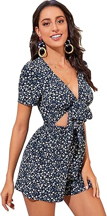 Shein jumpsuit short Clearance