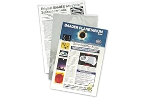 BAADER PLANETARIUM Baader AstroSolar Visual Solar Filter Film (ND 5) - A4 Sheet 20x29cm (7.9x11.4) # 2459281