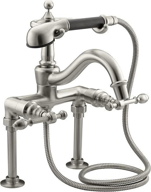 KOHLER K69054BN IV Brass Bath Faucet, Vibrant Brushed Nickel
