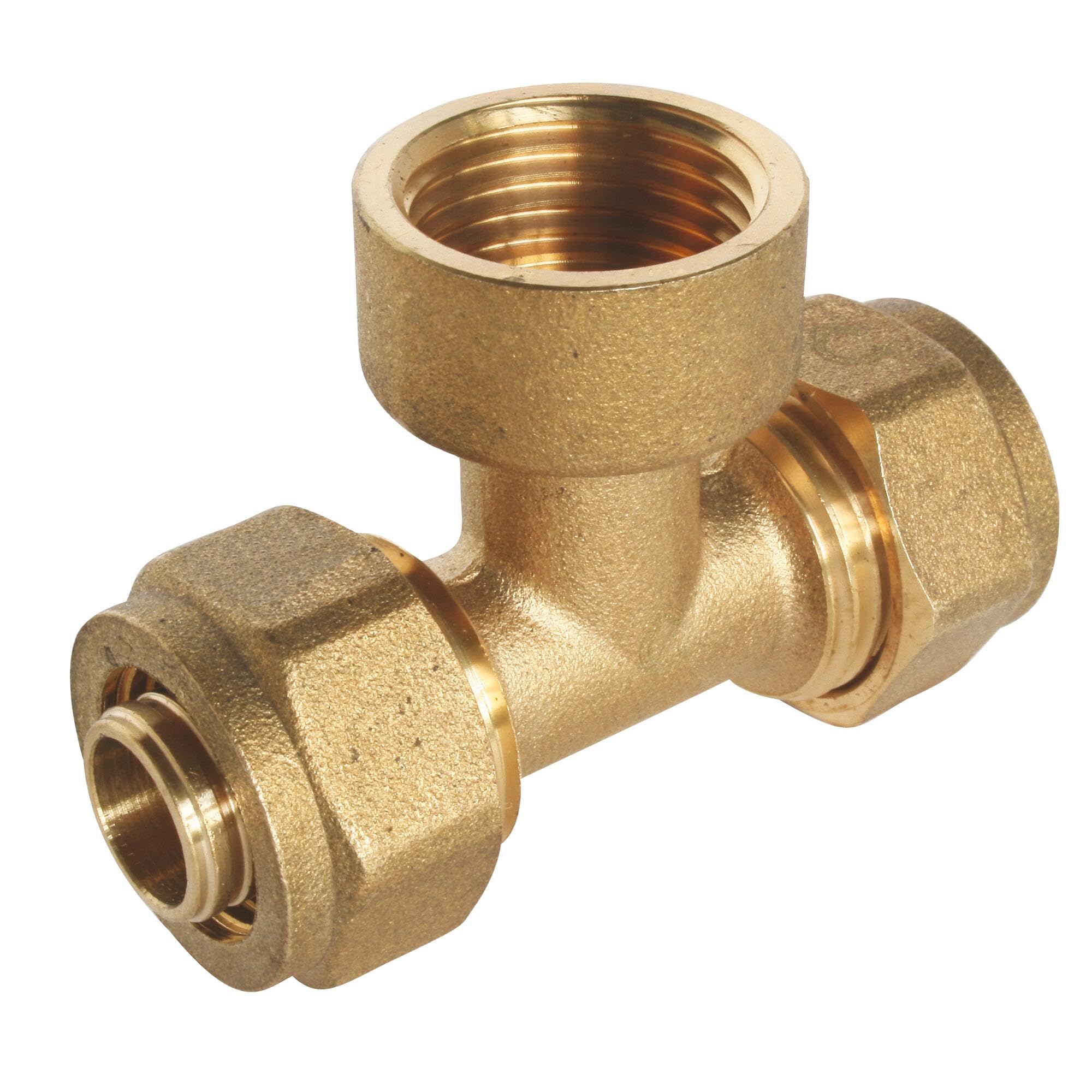 Somatherm 2773-16-15 Female Tee 15/21-per 13 x 16, Grey