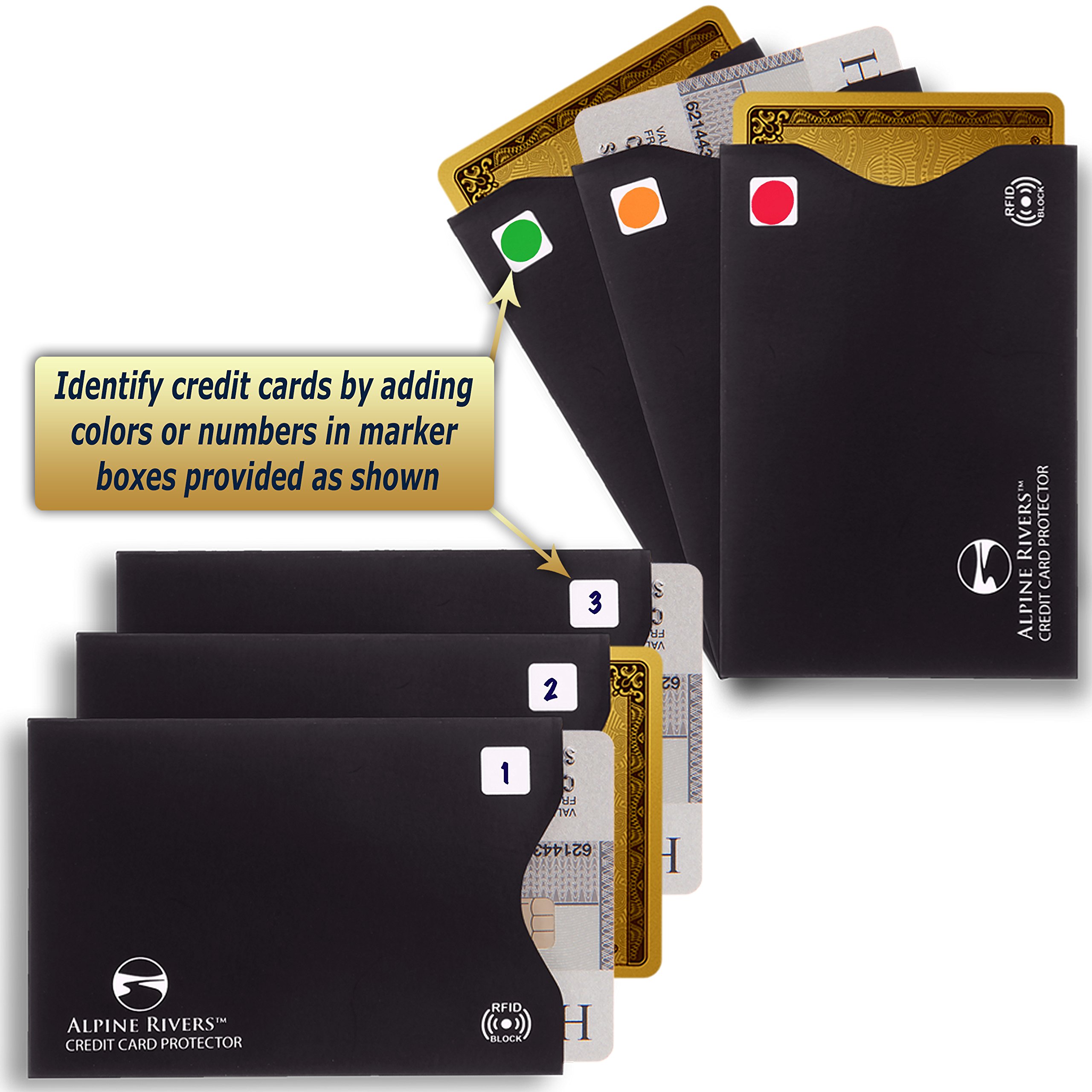 18 RFID Blocking Sleeves (14 Credit Card Holders & 4