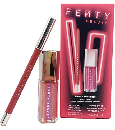 Amazon.com : FENTY BEAUTY Glossy Posse VIII 3-Piece Lip Luminizer