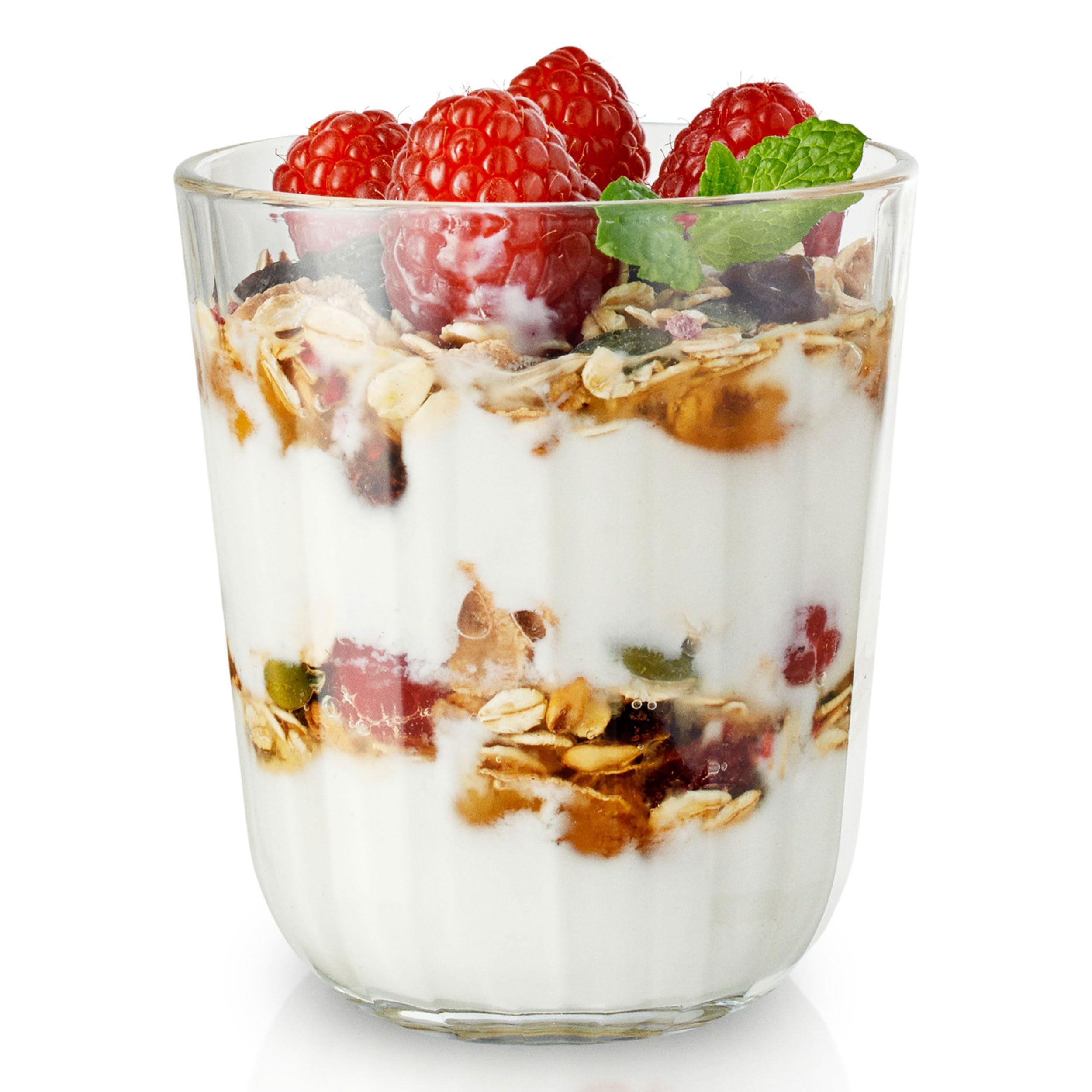 EVA SOLO | 6 Faceted Glasses 27 cl | Robust and Suitable for Everyday use | Drinking Glasses