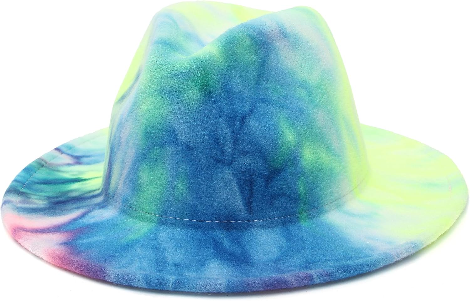 Rainbow Tie Dye Fedora Hat Accessories 